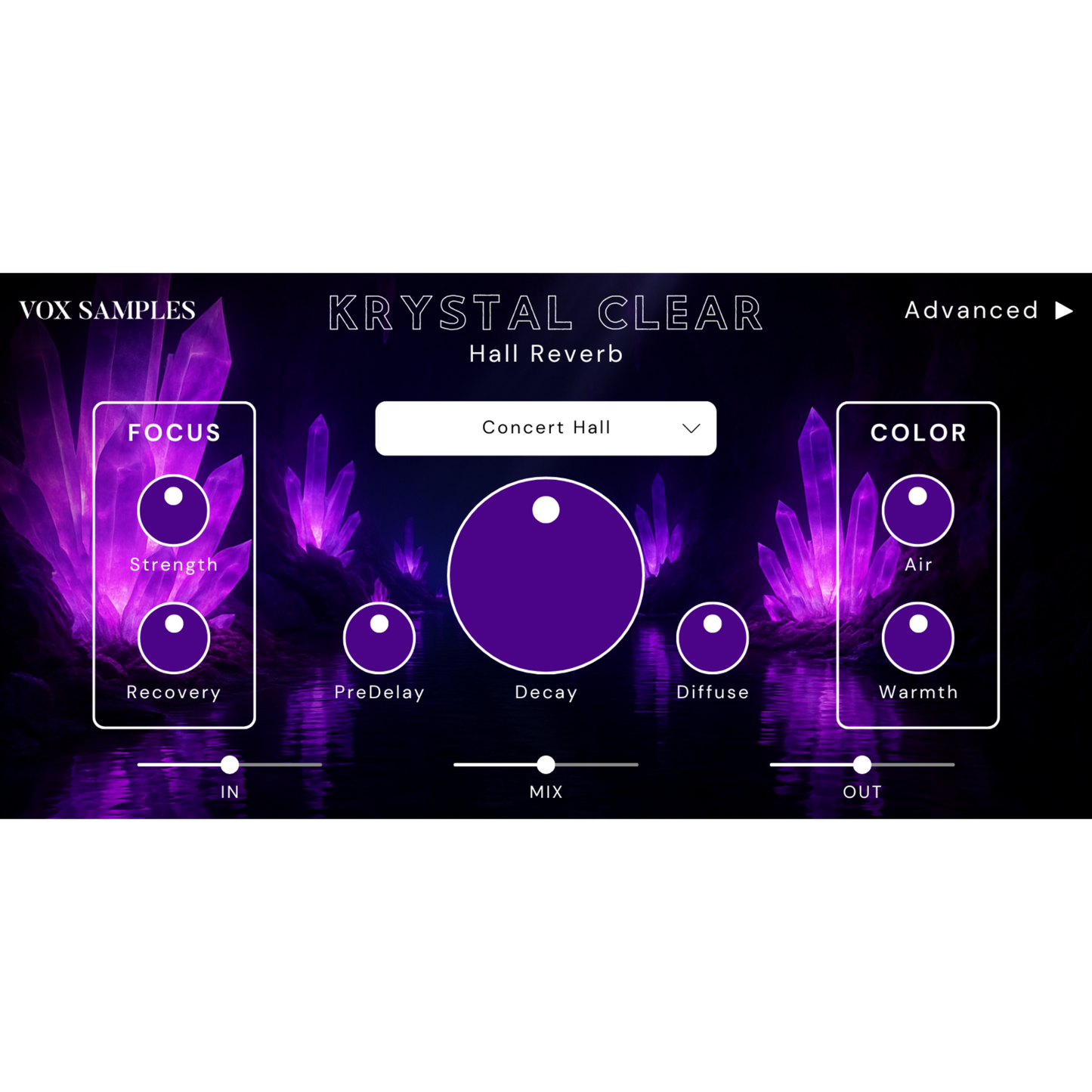 Krystal Clear Hall Reverb Plugin