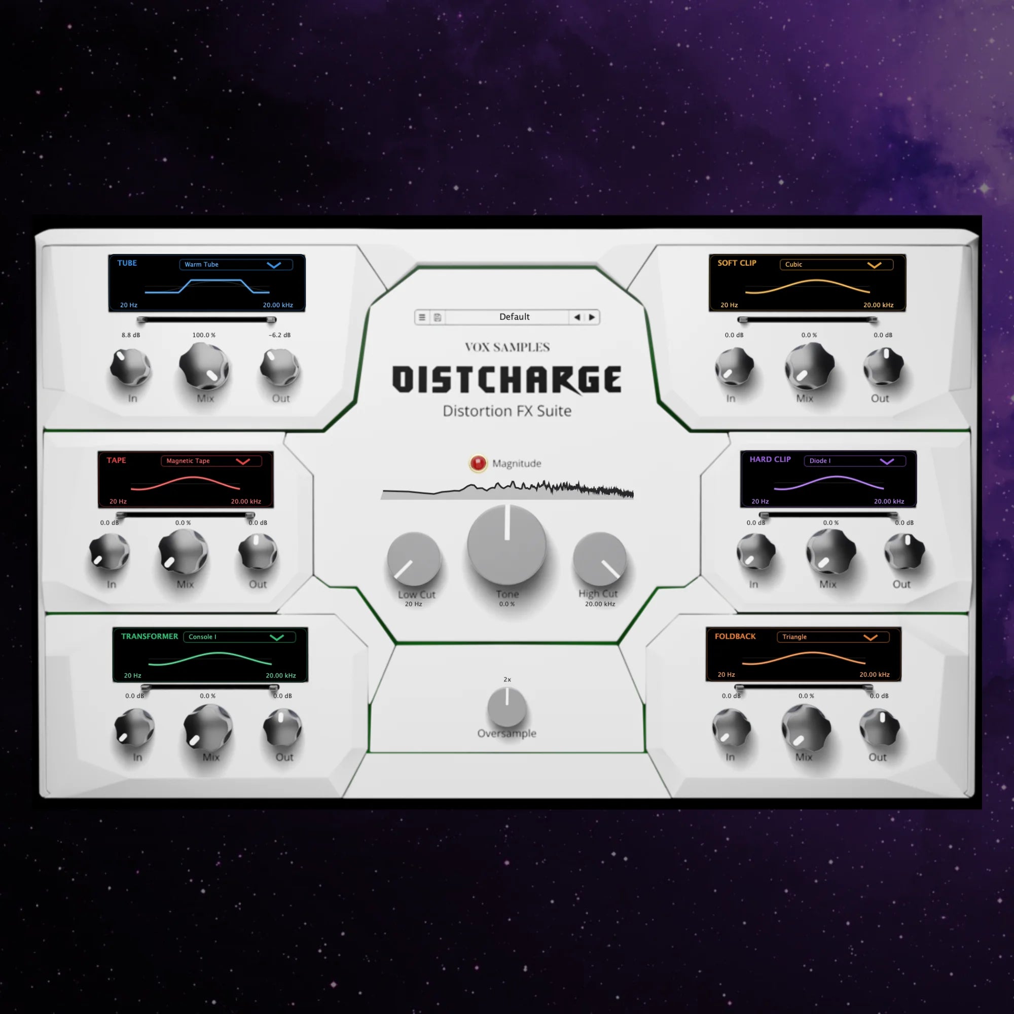 Stoners FX DISTORTION デュアルディストーション　歪み系 DistCharge Distortion FX Suite Plugin – Vox Samples