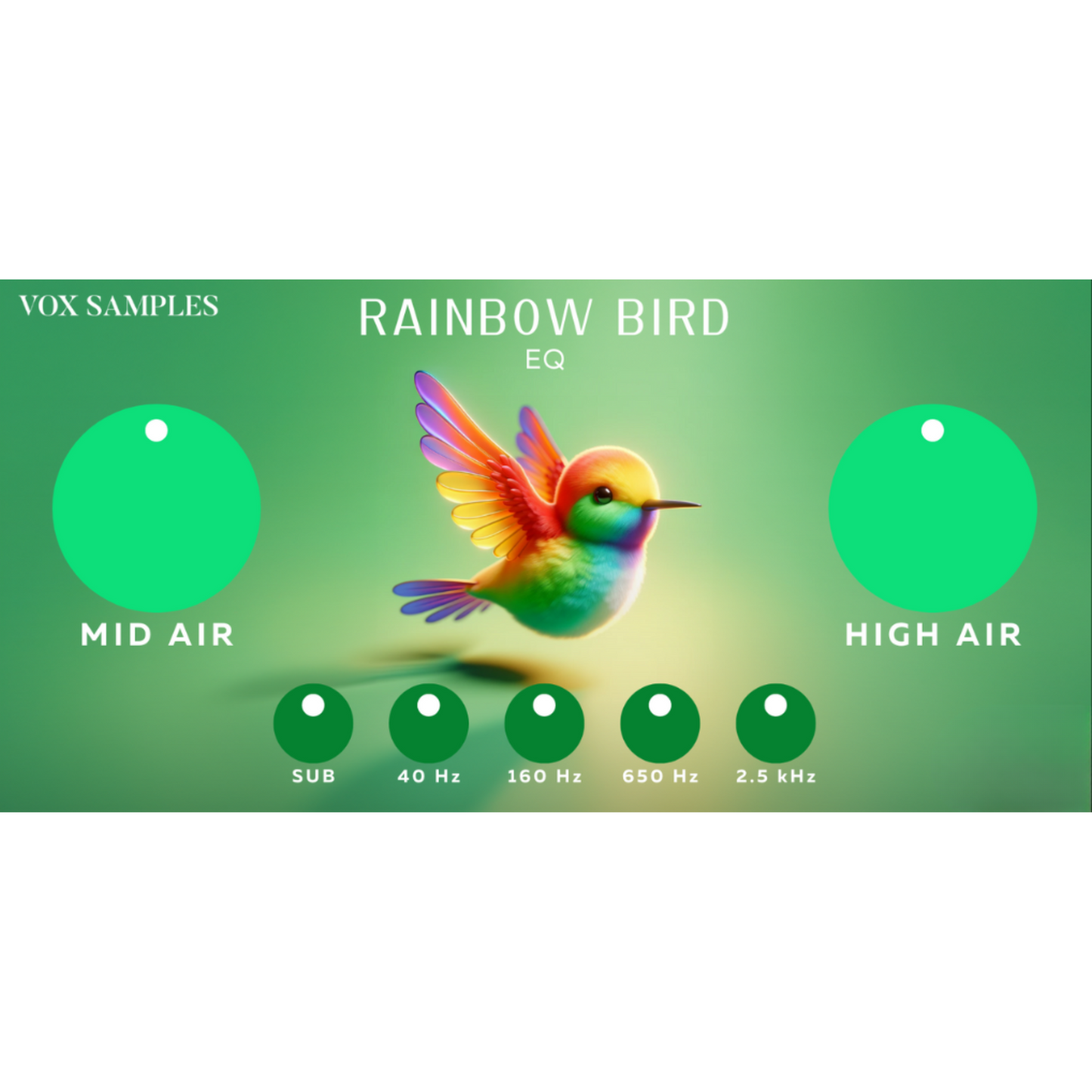 FREE Rainbow Bird EQ Plugin