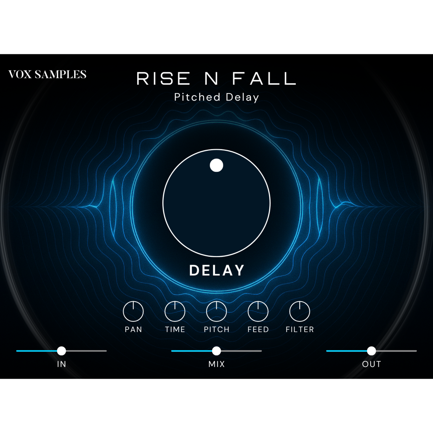 Rise N Fall Pitched Delay Plugin