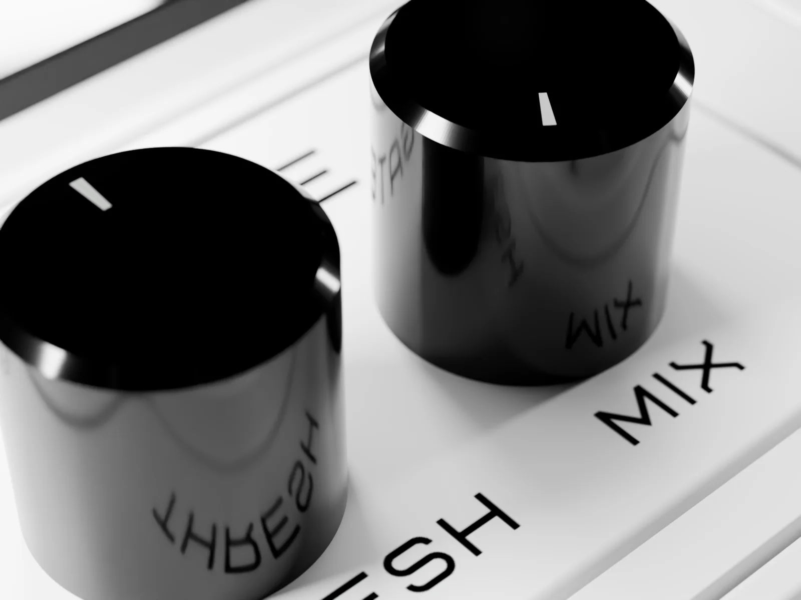 Stutter Master 2: An effect module’s two knobs