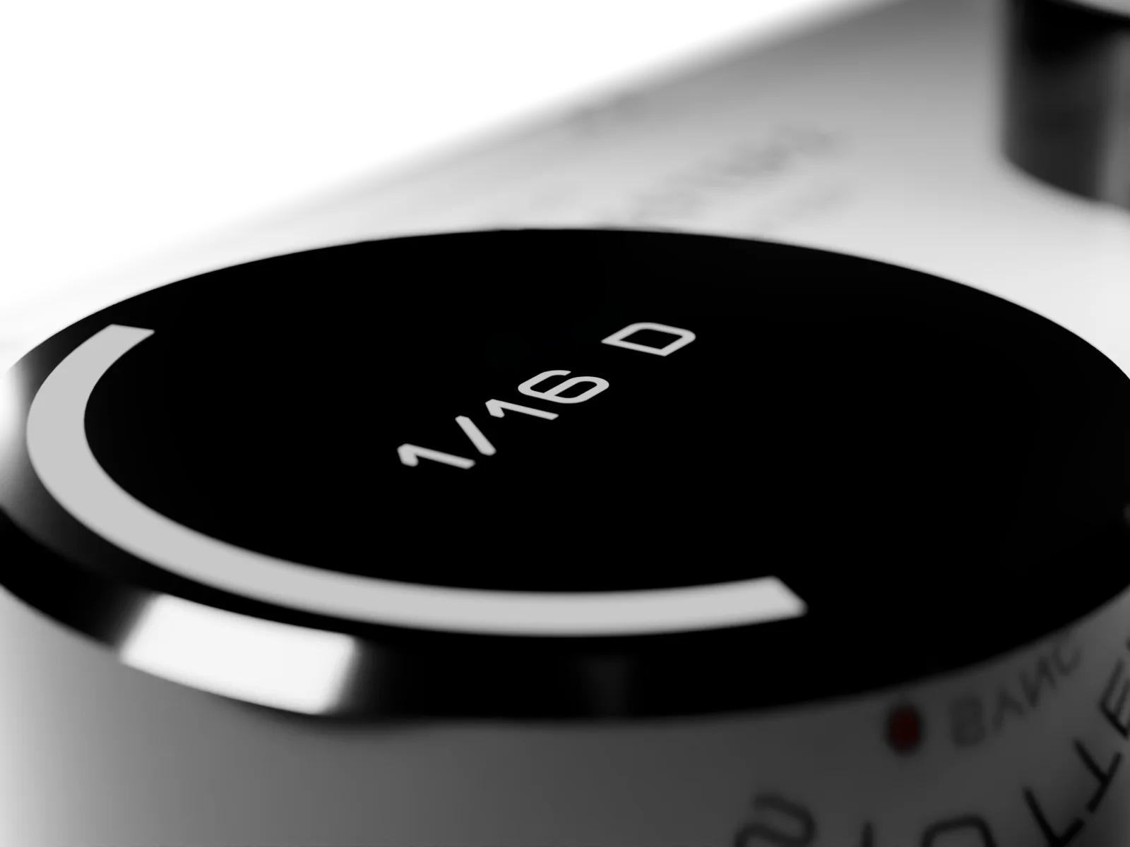 Stutter Master 2: The STUTTER knob, its ring and readout