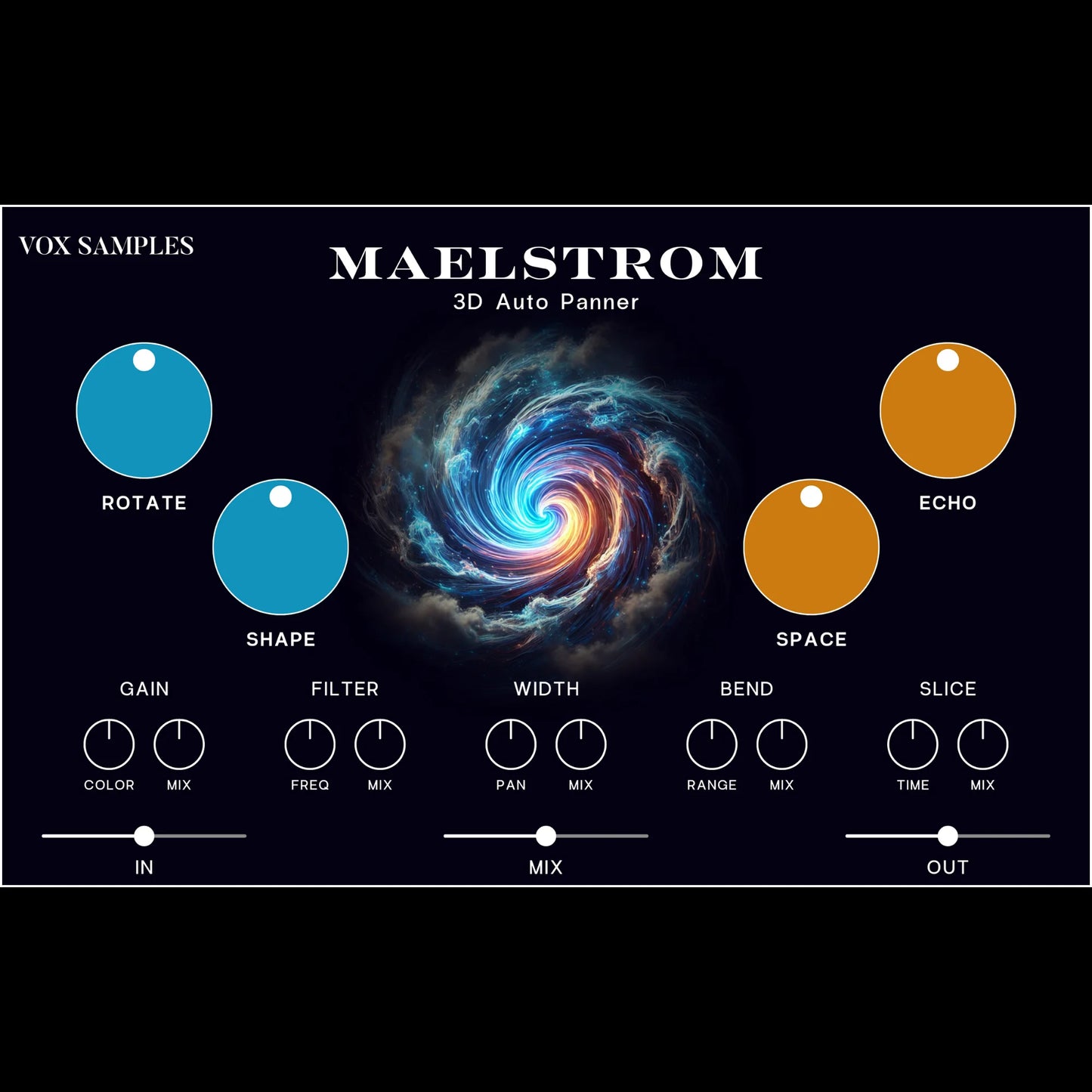 Maelstrom 3D Auto Panner Plugin