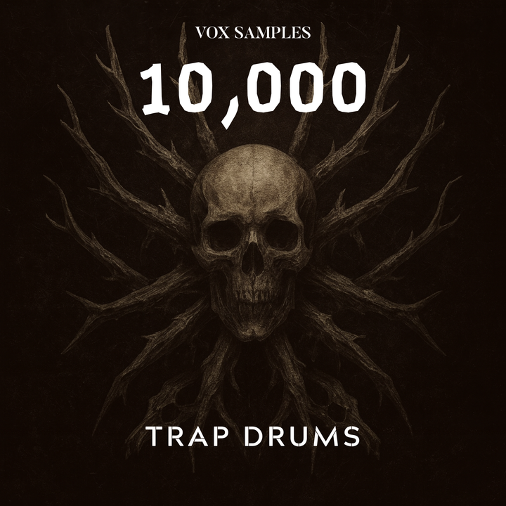 10,000 Trap Drums Sample Pack