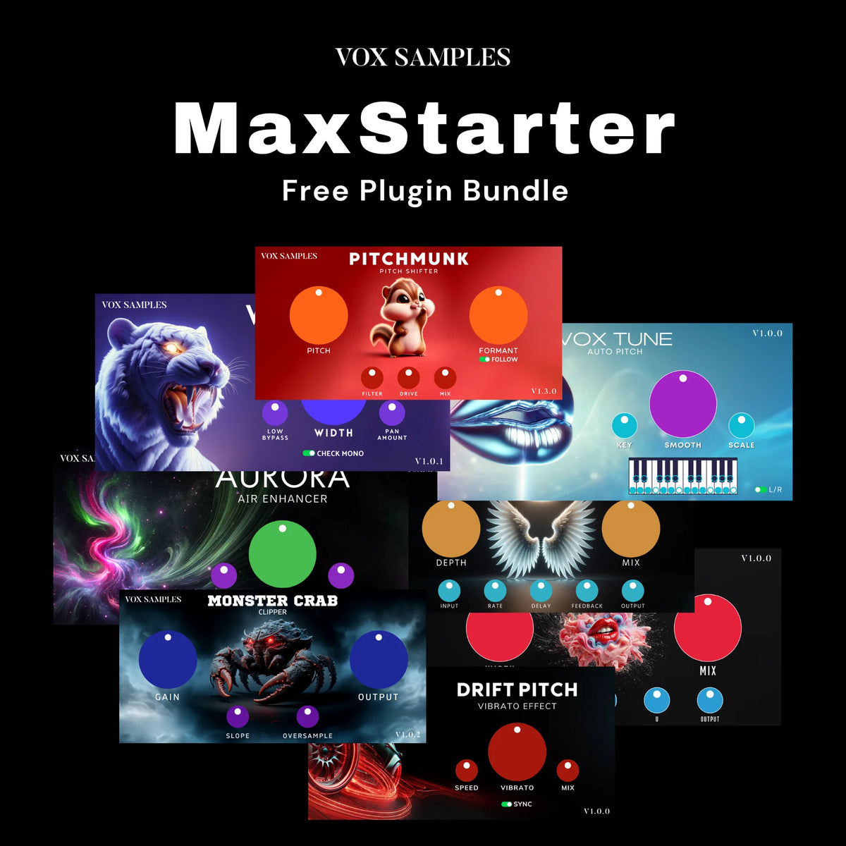 Max Claster Vst MaxStarter Free Plugin Bundle – Vox Samples