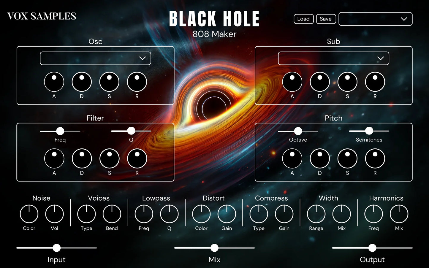 Black Hole 808 Maker Plugin