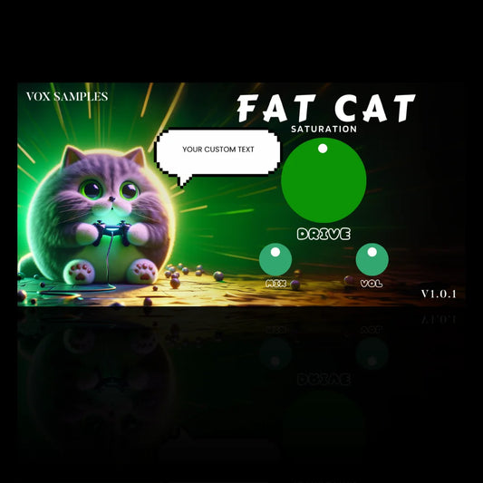 Fat Cat Saturation Plugin Pro (Custom Skin)