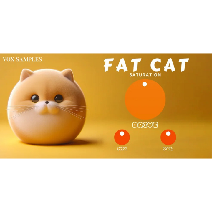 FREE Fat Cat Saturation Plugin