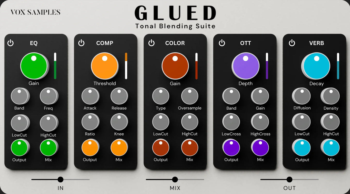 Glued Tonal Blending Suite Plugin