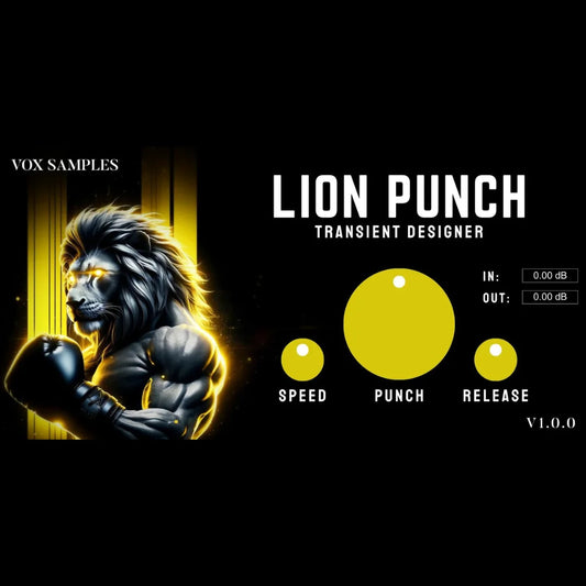 Lion Punch Transient Designer Plugin