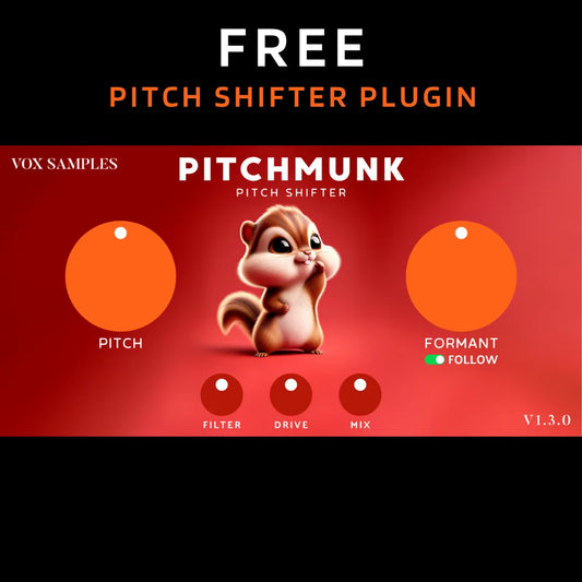 FREE Pitchmunk Pitch Shifter Plugin