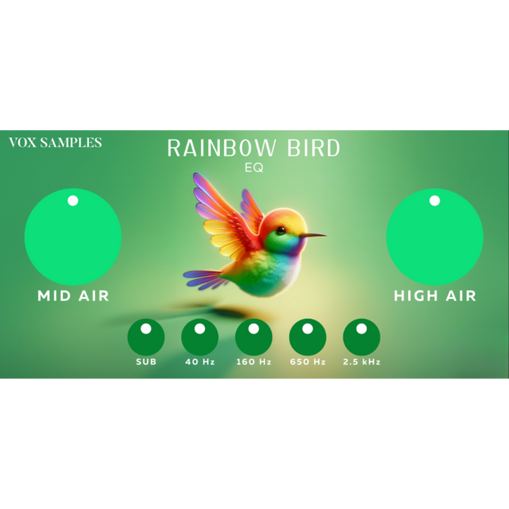 FREE Rainbow Bird EQ Plugin
