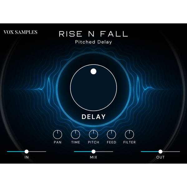 Rise N Fall Pitched Delay Plugin