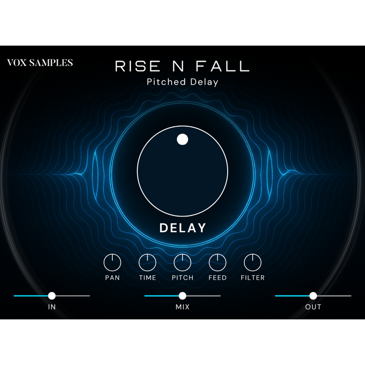 Rise N Fall Pitched Delay Plugin