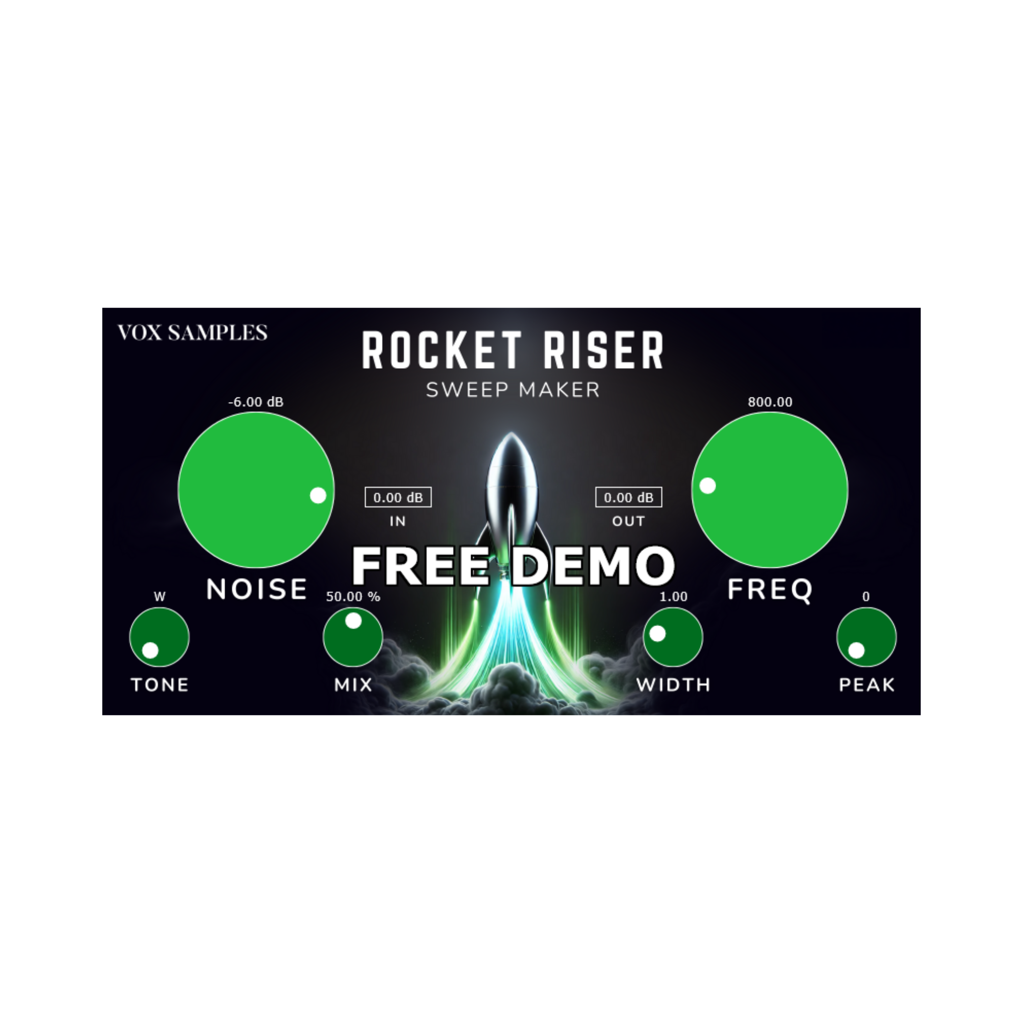 Rocket Riser Sweep Maker Plugin – Vox Samples