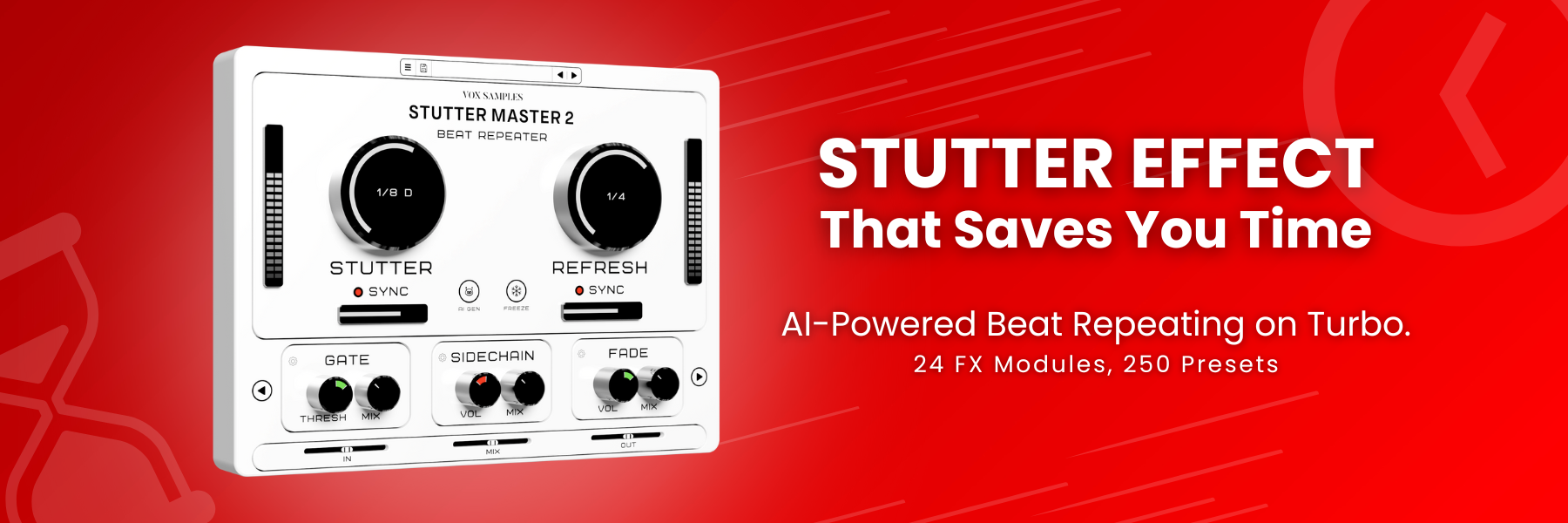 Stutter Master 2 Beat Repeater Banner