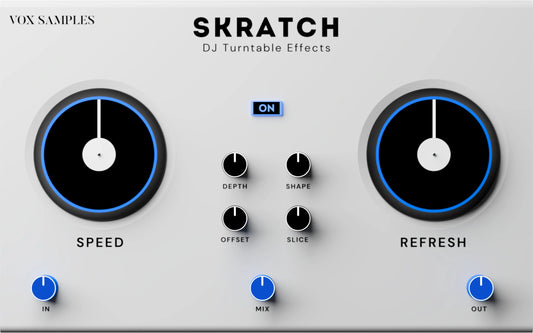 Skratch DJ Turntable Effects Plugin