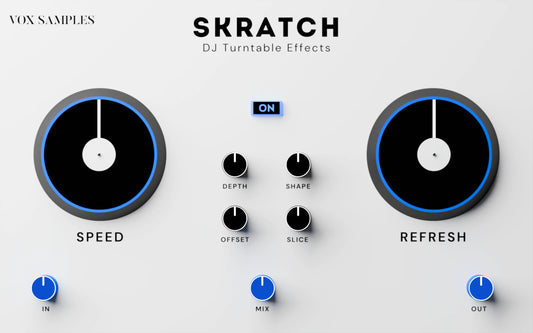 Skratch DJ Turntable Effects Plugin