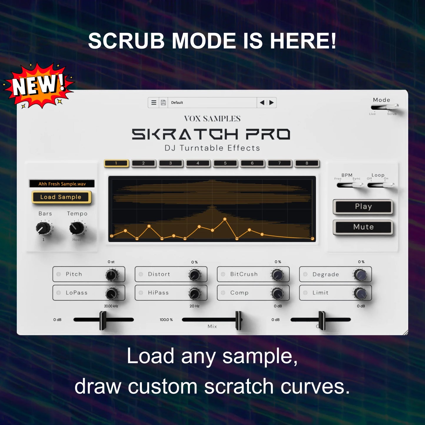 Skratch Pro DJ Turntable Effects Plugin