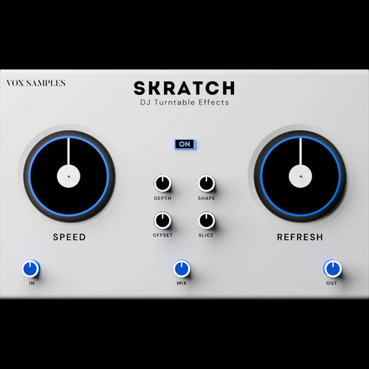 Skratch DJ Turntable Effects Plugin