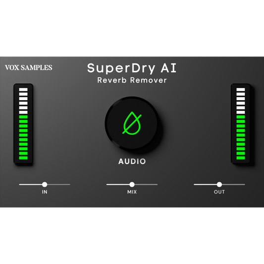 SuperDry AI Reverb Remover Plugin