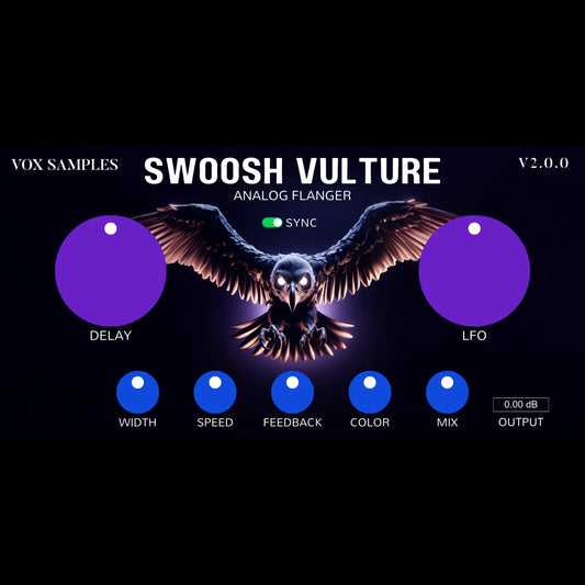 Swoosh Vulture Analog Flanger Plugin
