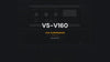 VS-V160 VCA Compressor Plugin quickstart: its main controls turning while audio plays