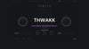 Thwakk Kick Drum Enhancer Effect quickstart: a kick loop playing through the plug-in while SUB adds a tuned thump, PUNCH, TUNE and CLICK turn, TYPE switches kick recipes and SUB SOLO plays the sub alone.