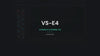 VS-E4 Console Channel EQ Plugin quickstart: its main controls turning while audio plays