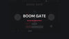 Boom Gate Gated Reverb Effect quickstart: its main controls turning while audio plays