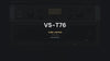 VS-T76 Tube Limiter Plugin quickstart: its main controls turning while audio plays