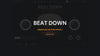 Beat Down Drum Distortion Effect quickstart: a drum loop playing through the plug-in while DRIVE sweeps from clean to wrecked, TYPE switches crunch, amp, clip and crush, and LOWS, MIX and TONE turn.