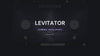 Levitator Ethereal Vocal Effect quickstart: its main controls turning while audio plays