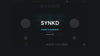 Synkd Phase Alignment quickstart: a bass DI and a late, flipped amp mic play while DELAY slides the earlier mic back, POLARITY flips it, FINE and ROTATE trim the last fraction, then SUM and NULL show the two mics lined up.