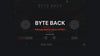 Byte Back Vintage Digital Delay Effect quickstart: a synth melody plays through the plug-in while TIME and REPEATS turn, MOD adds shimmer, TYPE switches between 13-BIT and STUDIO, SYNC locks the echoes to the tempo and HOLD freezes them.