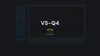 VS-Q4 Air EQ Plugin quickstart: its main controls turning while audio plays