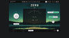 Zer0 Tuner preview: A guitar string coming into tune. Three synthesised plucked strings brought up to pitch: the needle settles on zero and turns green, the cents count down, and the lake's reflection goes still.