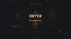Dryer De-Reverb Effect quickstart: a sung verse recorded in a tiled bathroom plays through the plug-in while REDUCE turns up, GAPS dries the gaps, FOCUS leans low, DELTA plays only what is taken away, HQ turns on and MIX blends some room back.