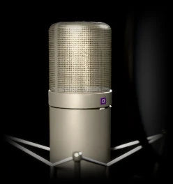 Air Max 2, BREATH: a large satin-nickel vocal microphone in its shock mount