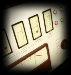 Air Max 2, HALO: a cream broadcast processor’s gain-reduction meters