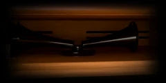 LoFi Pro 2, MOTION: the horn rotor inside a rotating speaker cabinet, its back off