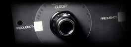 Reverse King 3, HIPASS: a black filter-set panel with large engraved cutoff dials